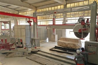 4 Ayak Blok Kesme Makinası
